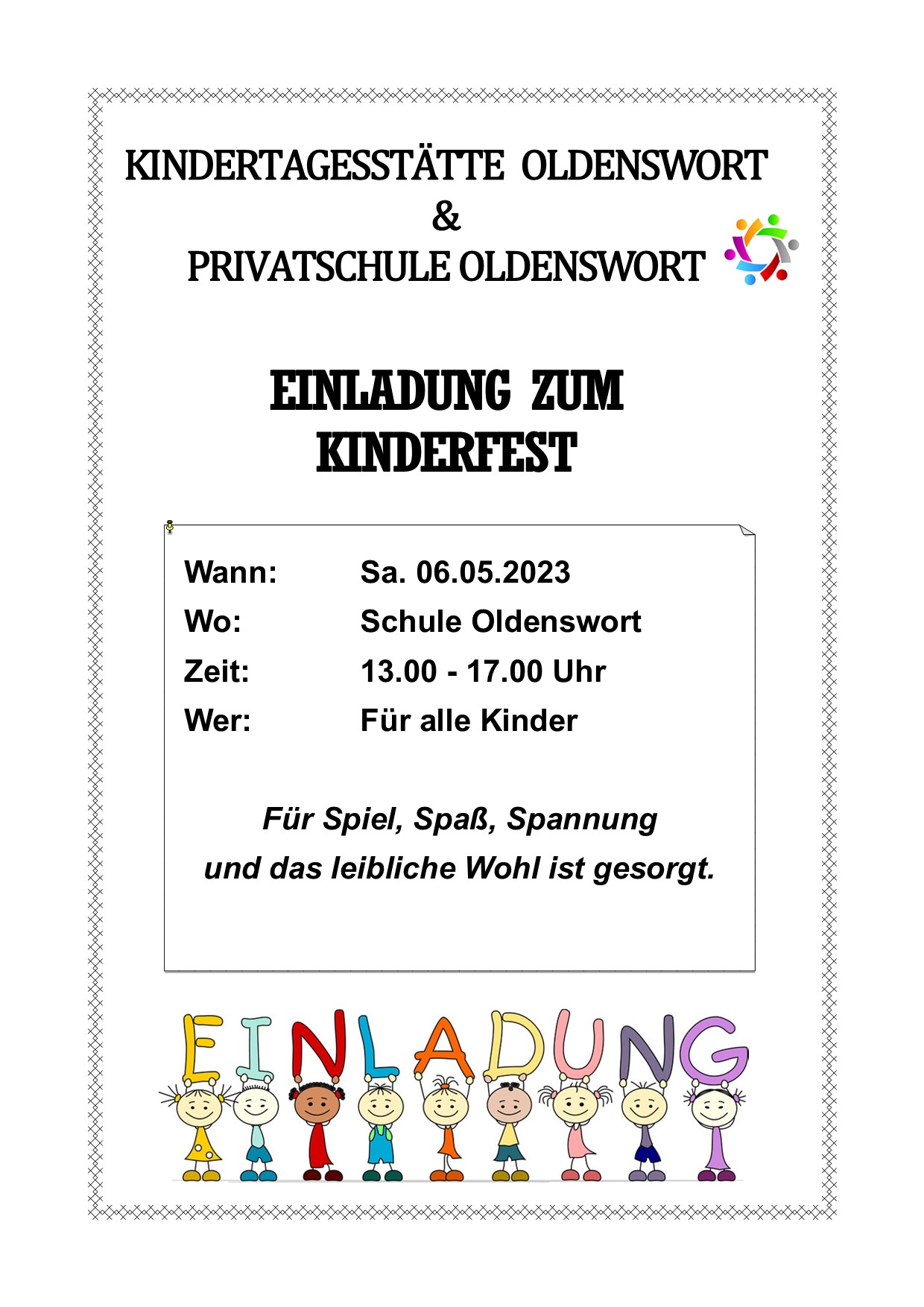 Kinderfest Plakat 2023